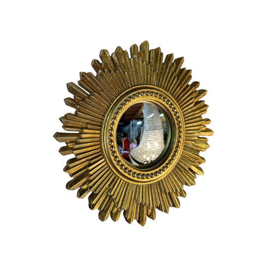 Viennese Sunburst Convex Mirror