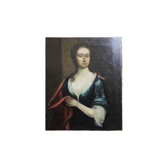 Unframed Portrait of Young Woman