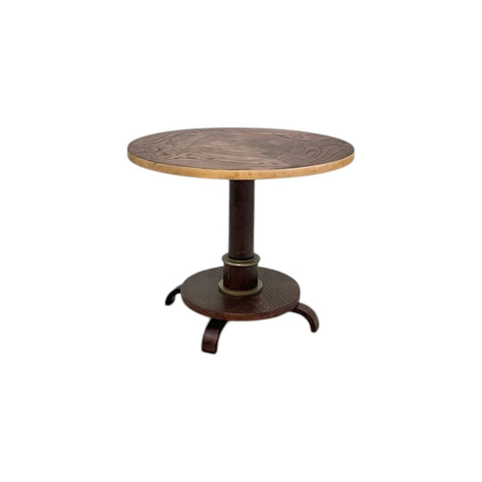 Unique mid century pedestal table