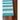Unitex International Nomad Collection Wool Rug - Striped Teal & White 280x190cm | Bazaa | Designer, Vintage and Antique Furniture