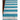 Unitex International Nomad Collection Wool Rug - Striped Teal & White 280x190cm | Bazaa | Designer, Vintage and Antique Furniture
