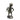 Bronze-Patinated Spelter Sculpture 'Boy Playing Flute'
