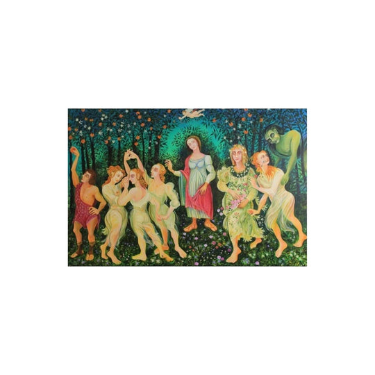 Variation on Boticelli's Primavera - Victor Rubin (1950 - )