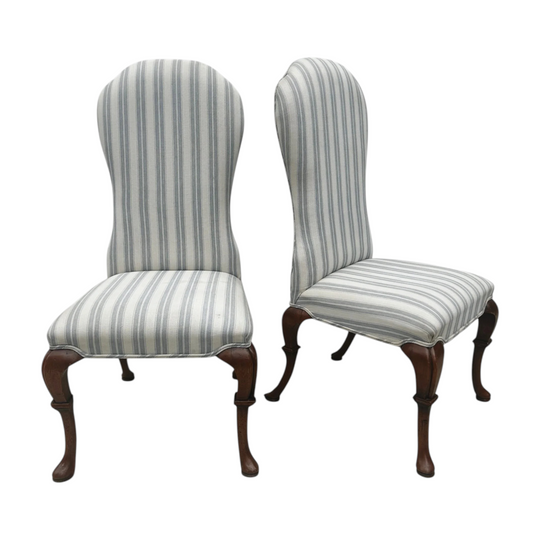 Pair of Vintage Queen Anne Style Side Chairs