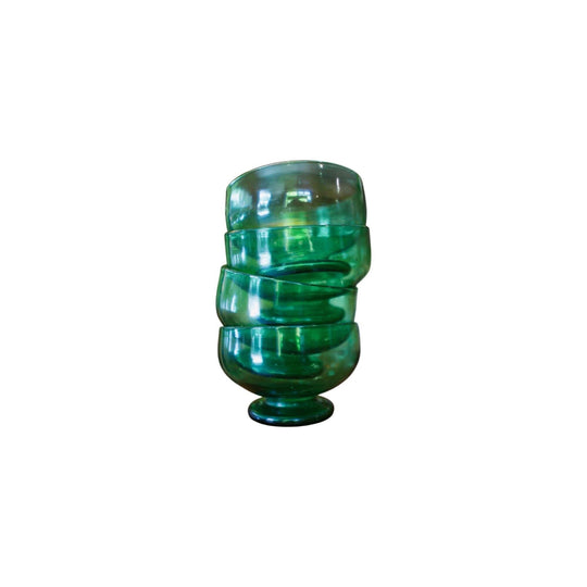 Vert Glass Dessert Bowls