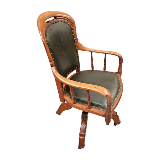 Very attractive Edwardian Mahogany Desk Chair