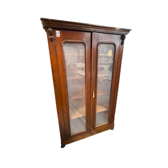 Victorian Cedar Display Cabinet