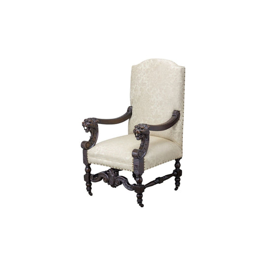 Victorian Louis XIII Style Armchair