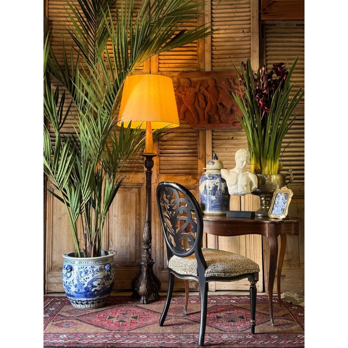 Victorian Marquetry Inlaid Writing Table | Bazaa | Designer, Vintage and Antique Furniture