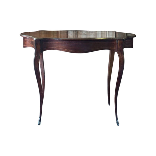 Victorian Marquetry Inlaid Writing Table
