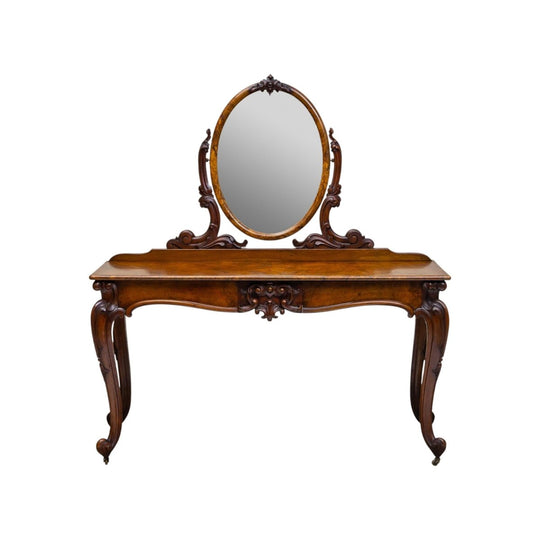 Victorian Walnut Dressing Table