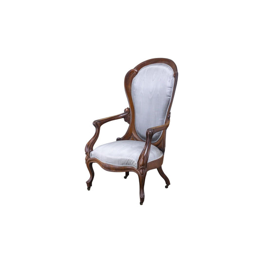 Victorian Walnut Parlour Chair