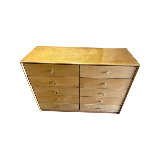 Vintage 10 ten drawers chest dresser teak mid century modern 1960's AUSTRALIA