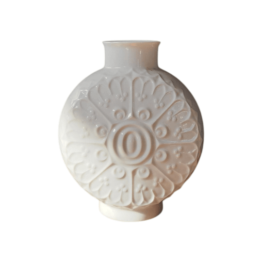 Vintage 1960s AK Kaiser Porcelain Disc (Moon) Vase | West Germany