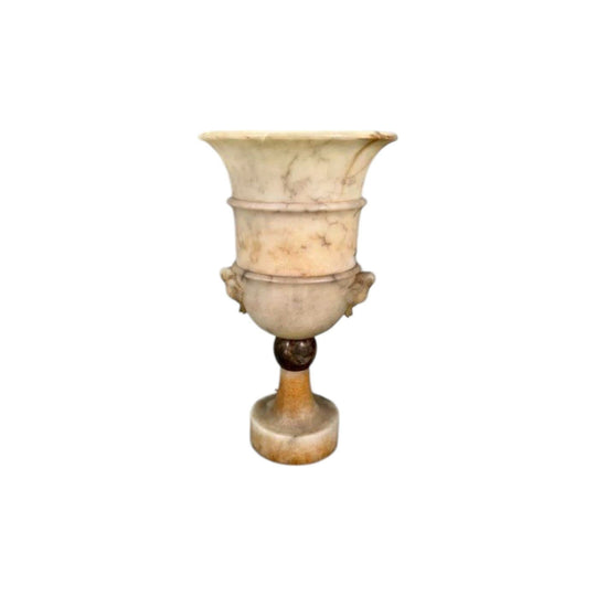 Vintage almost Antique Art Deco 1930s Alabaster Urn Lamp.