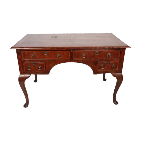Vintage, Antique English George II style Walnut Desk