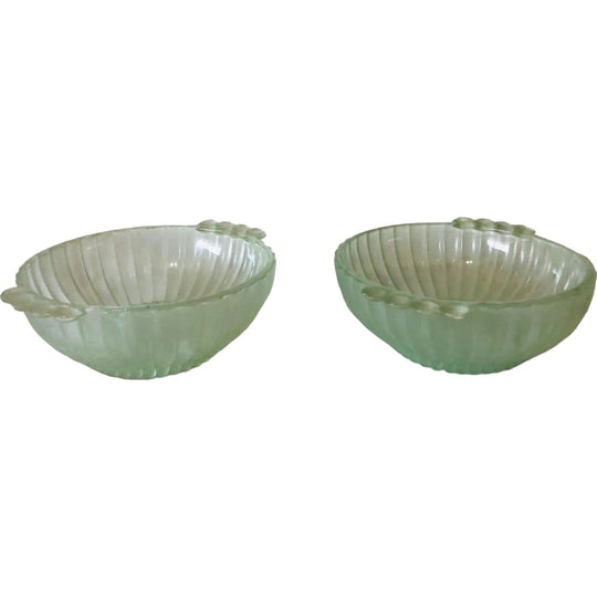 Vintage Art Deco Style Australian Depression Glass Bowls