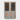 VINTAGE Balinese Cream & Aqua Green Louvre Window Shutters | Bazaa | Designer, Vintage and Antique Furniture