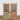 VINTAGE Balinese Multi Coloured Louvre Window Shutter Pair | Bazaa | Designer, Vintage and Antique Furniture