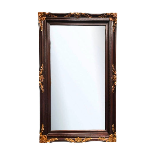 Vintage Bevelled Edge Gilded Wooden Mirror