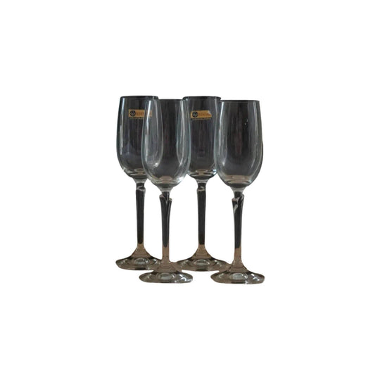 Vintage Bohemia Crystal  Sherry/Port/Wine Glasses