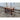 vintage ceramic mosaic coffee table perspective