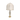 Vintage Crystal Lamp with Original Linen Shade | Bazaa | Designer, Vintage and Antique Furniture