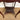 Vintage Dark Stained Cedar Occasional Table | Bazaa | Designer, Vintage and Antique Furniture