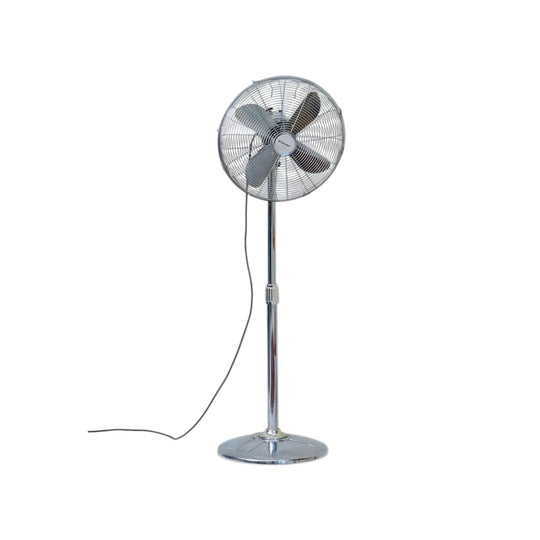 Vintage Dimplex Stainless Steel Pedestal Fan