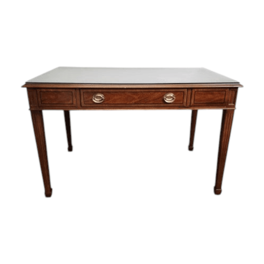 Vintage Drexel Desk with Glass Top