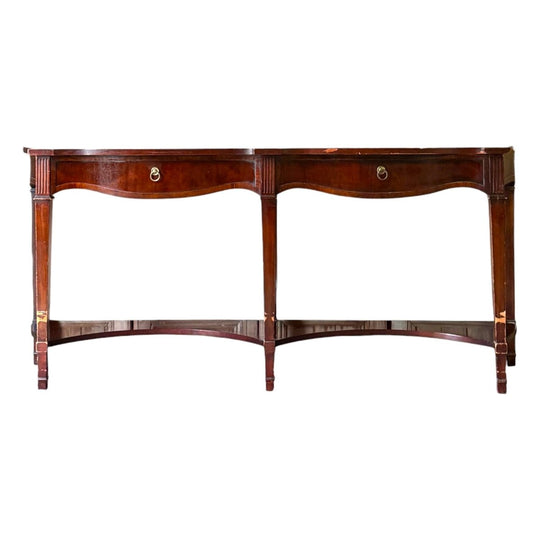 Vintage Drexel Mahogany Console Table