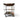 Vintage Dutch Industrial Station Trolley Cart – Three-Tier Wood & Tubular Steel Drinks/Bar Display on Castors | Bazaa | Designer, Vintage and Antique Furniture