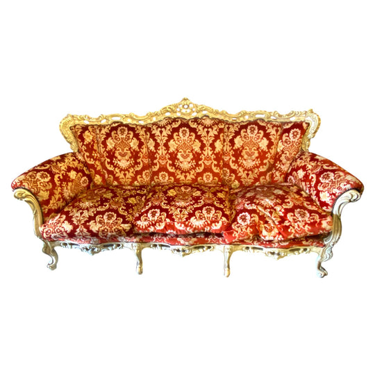 Vintage Fabric Sofa