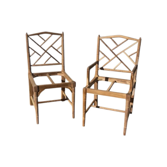 Vintage Faux Bamboo Chair