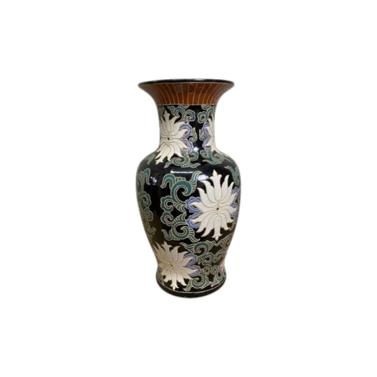Vintage Floral Motif Vase