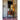 Vintage Floral Table Lamp with Striped Shade | Bazaa | Designer, Vintage and Antique Furniture