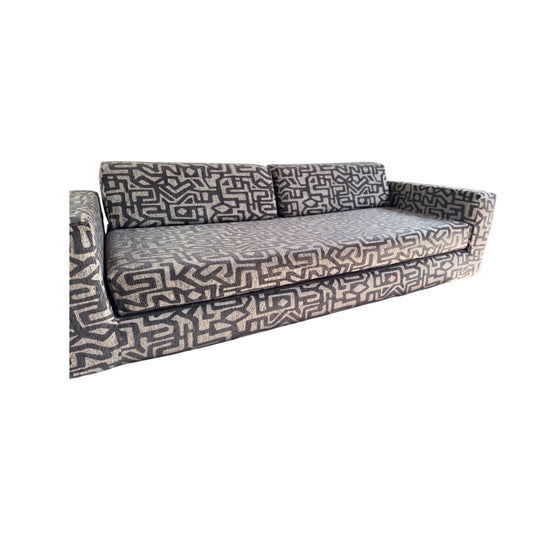 Vintage Foam Sofa / Bed - Reupholstered