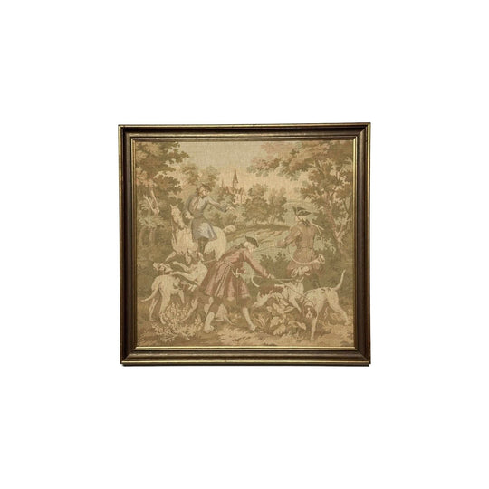 Vintage Framed Tapestry