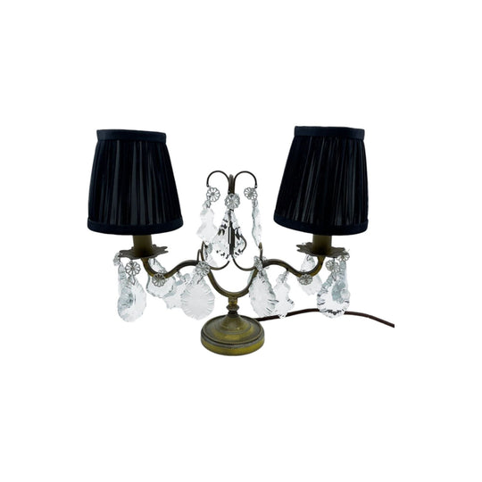 Vintage French Brass Lamp