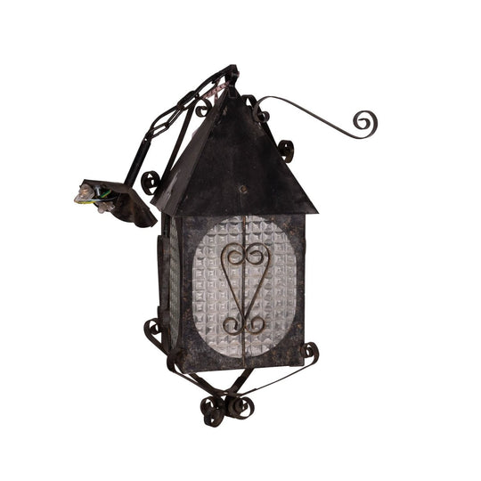 Vintage French cage Lantern from Annecy - requires rewiring