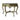 Vintage French Gilt Console Table with Green Marble Top | Bazaa | Designer, Vintage and Antique Furniture