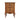 Vintage French Oak Lamp Bedside Table or Lingerie Chest Compact Set of 4 Drawers Brass Handles B12806 | Bazaa | Designer, Vintage and Antique Furniture
