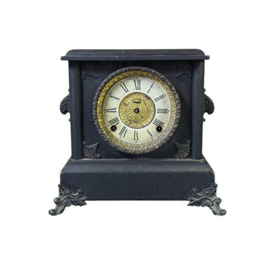 Vintage French Style Mantel Clock [Decorative Only]