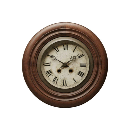 Vintage French Wall Clock | Authentic Antique Timepiece
