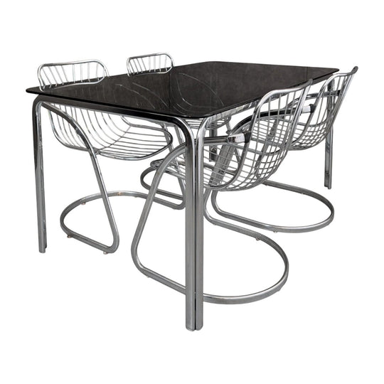 Vintage Gastone Rinaldi Style Dining Suite