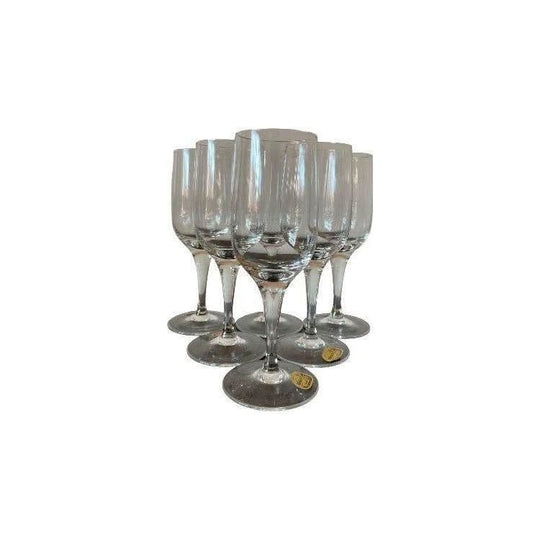 Vintage Handcrafted Bohemian Romance Sherry Glass