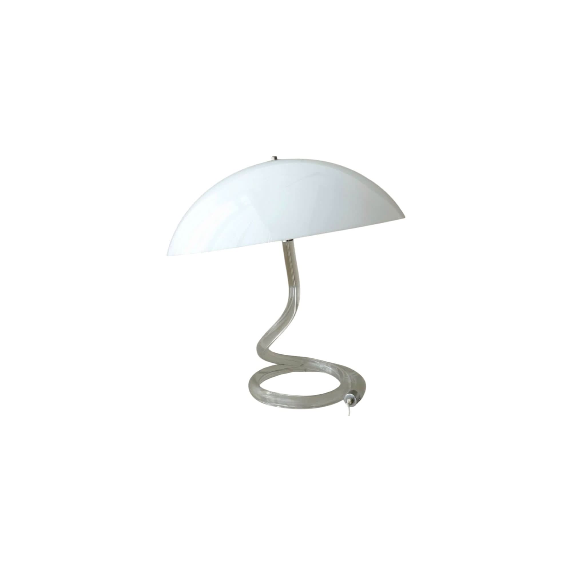 Vintage Harco Loor MCM Acrylic Table Lamp Rare Collectors Item | Bazaa | Designer, Vintage and Antique Furniture