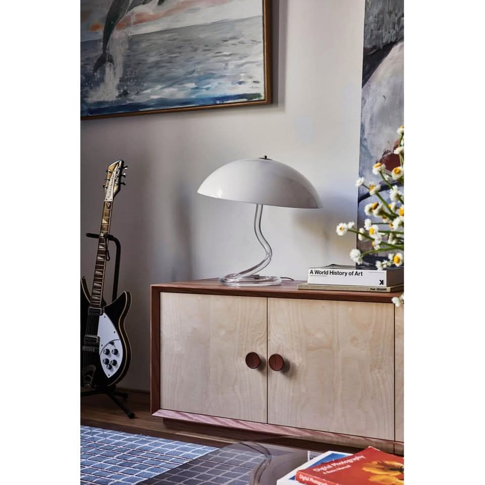 Vintage Harco Loor MCM Acrylic Table Lamp Rare Collectors Item | Bazaa | Designer, Vintage and Antique Furniture
