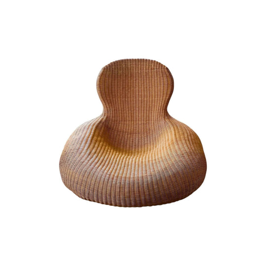 Vintage IKEA Storvik Rattan Lounger by Carl Öjerstam