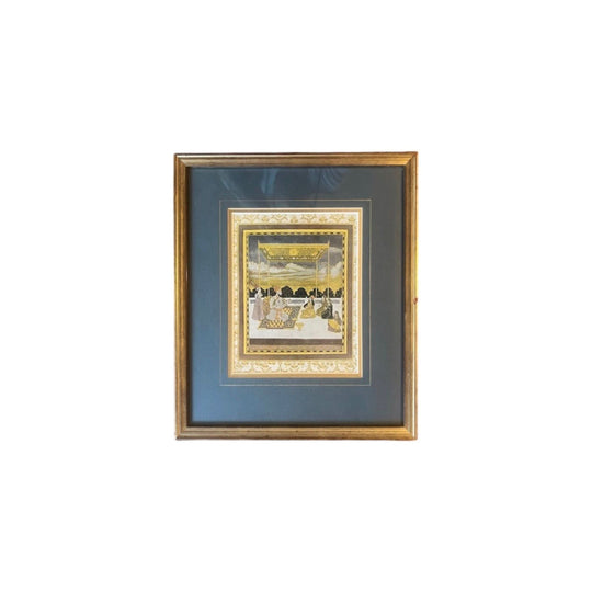 Vintage Indian Art - wedding scene 2